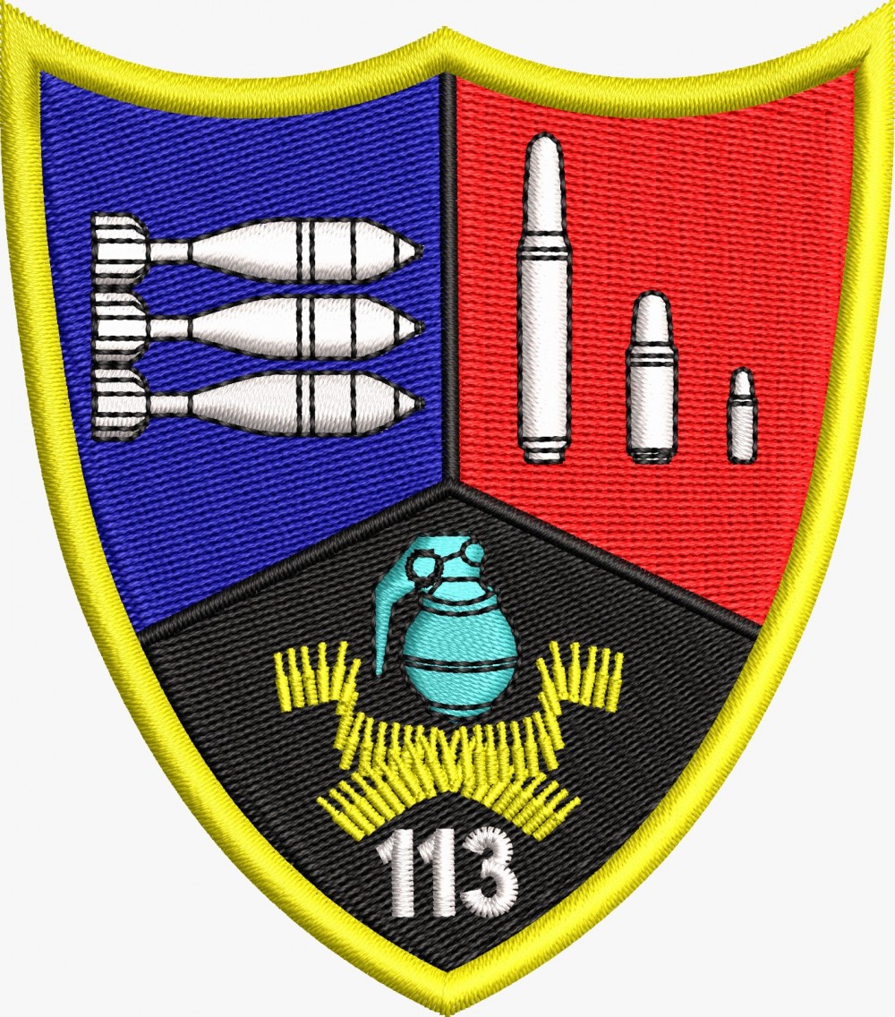 EMBLEMA DEPOZITUL 113 MUNITII - FRANCESTI